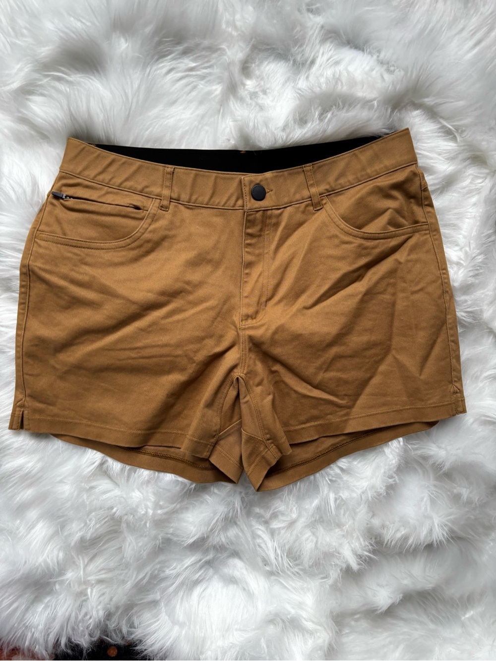 BACKCOUNTRY SIZE 8 Women’s Cotton Blend Tan Shorts